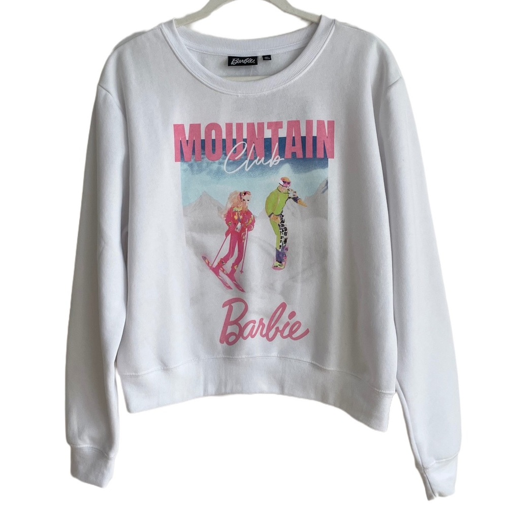 NWT Barbie Ski Mountain Club Winter Comfy Soft Fleece Lined Scoop Neck…